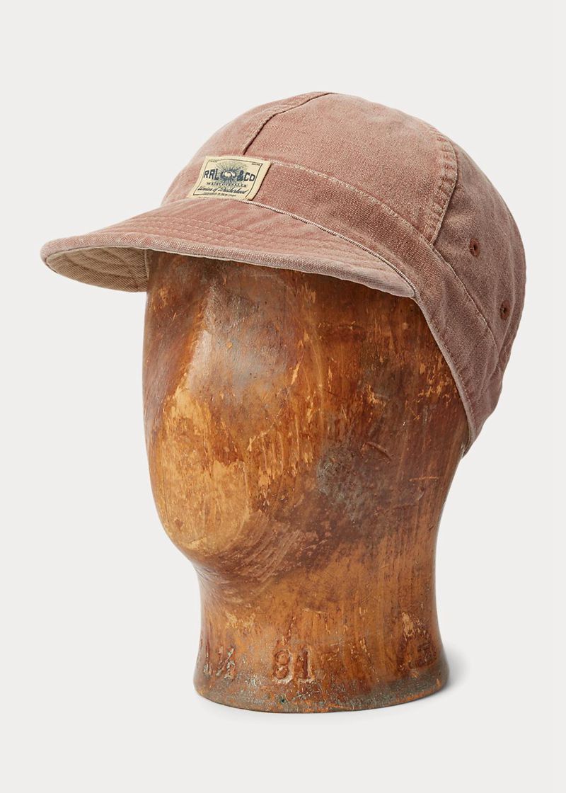 RRL キャップ メンズ グレー Duck キャンバス NUOTE0215